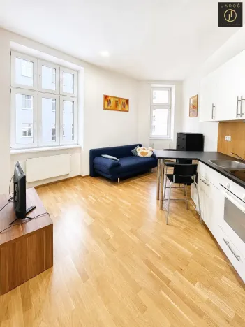 Pronájem bytu 1+kk, Praha - Libeň, Lihovarská, 25 m2