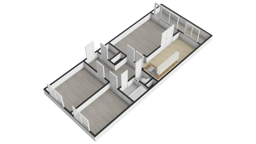 Prodej bytu 3+1, Praha - Chodov, Konstantinova, 70 m2
