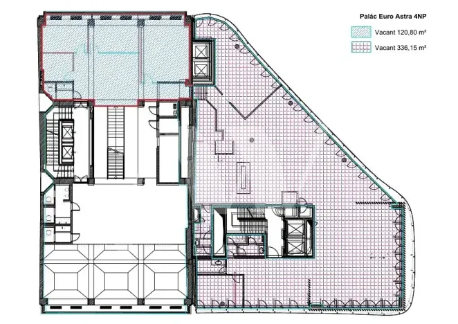 Pronájem kanceláře, Praha - Nové Město, Václavské náměstí, 353 m2