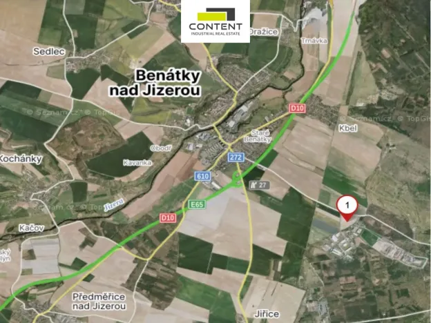 Pronájem výrobních prostor, Benátky nad Jizerou - Benátky nad Jizerou II, Průmyslová, 22455 m2