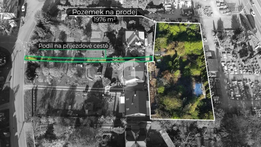 Prodej pozemku pro bydlení, Zlín - Malenovice, Šrámkova, 1976 m2