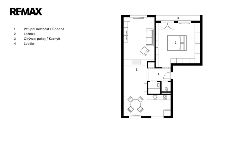Pronájem bytu 3+kk, Praha - Záběhlice, Hlavní, 73 m2