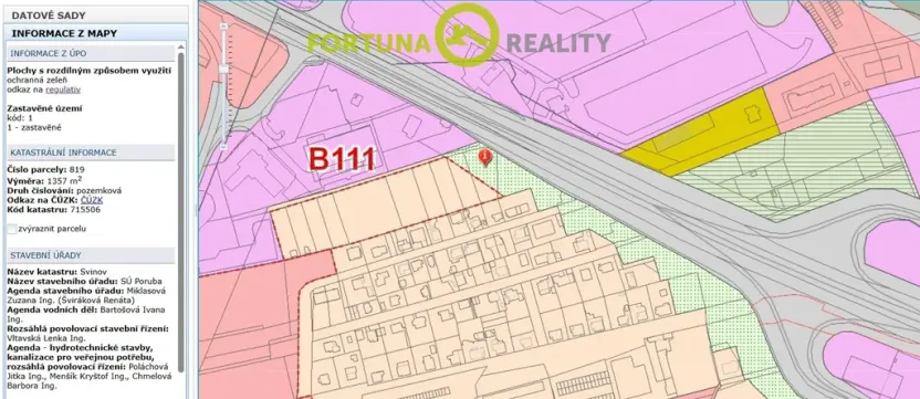 Prodej pozemku pro bydlení, Ostrava - Svinov, Stratilova, 4349 m2