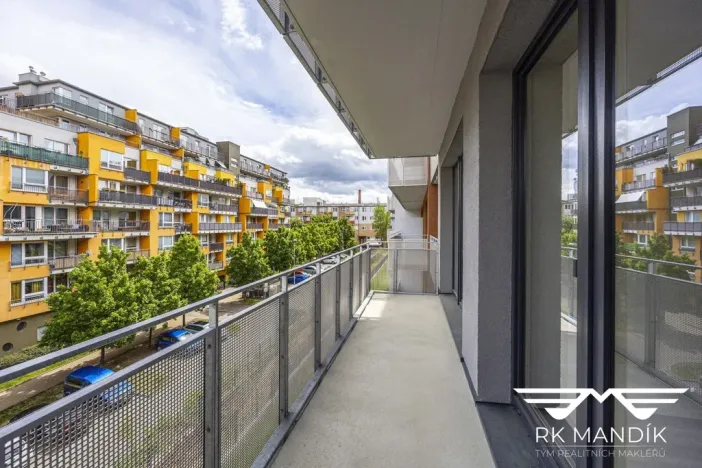 Pronájem bytu 2+kk, Praha - Vysočany, Gerstelova, 48 m2