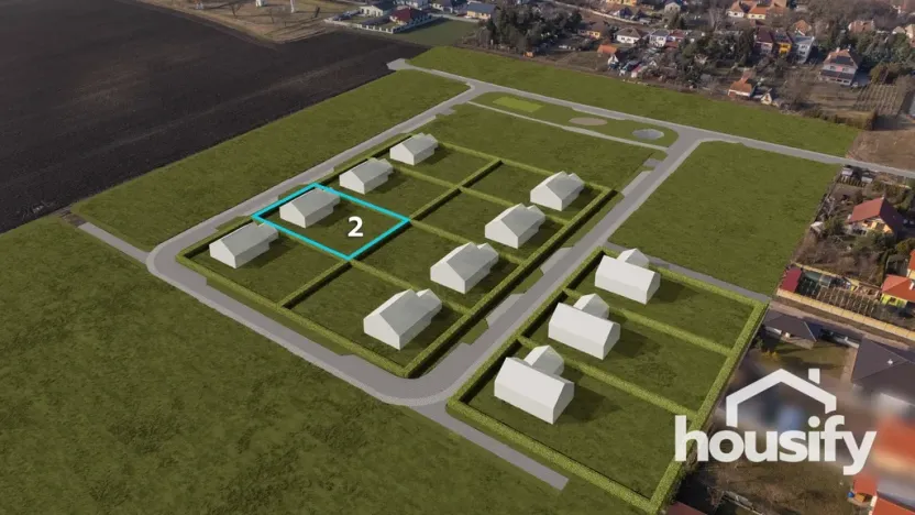 Prodej pozemku pro bydlení, Božice, 864 m2