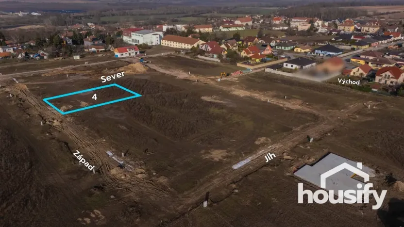 Prodej pozemku pro bydlení, Božice, 864 m2