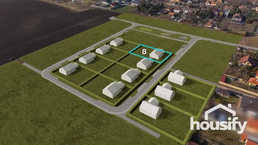 Prodej pozemku pro bydlení, Božice, 864 m2