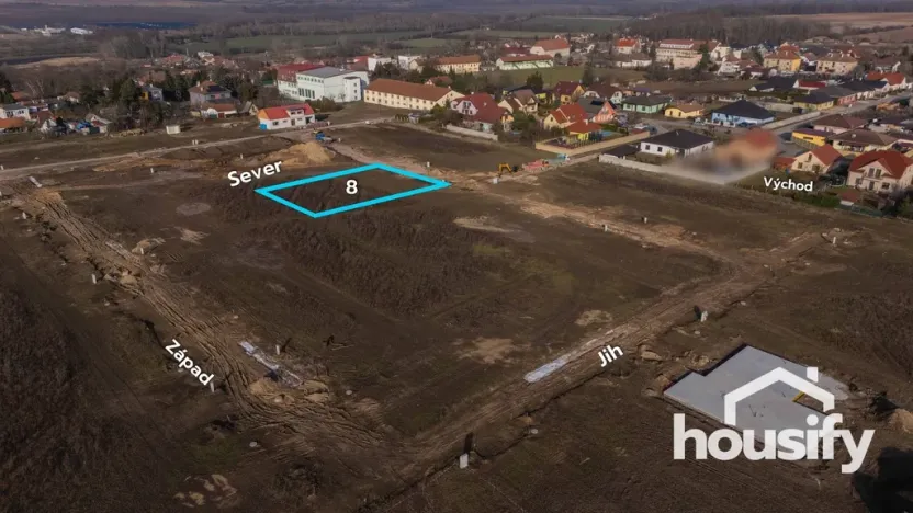 Prodej pozemku pro bydlení, Božice, 864 m2