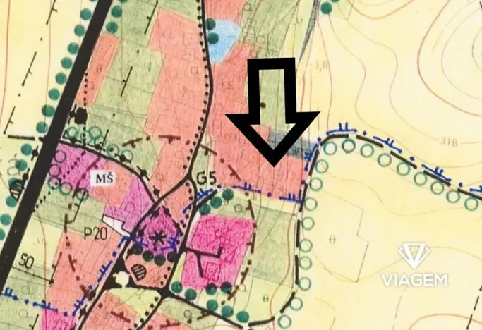 Prodej podílu zahrady, Vysoká, 1020 m2