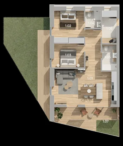 Prodej bytu 3+kk, Rokytnice nad Jizerou - Horní Rokytnice, 77 m2