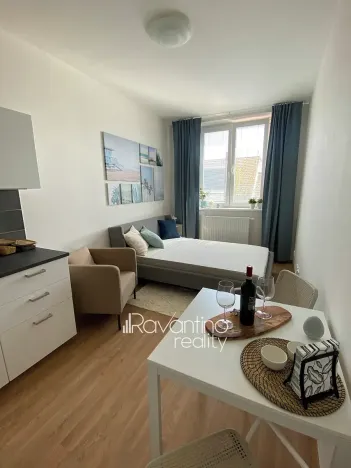 Pronájem bytu 1+kk, Brno, Nováčkova, 24 m2