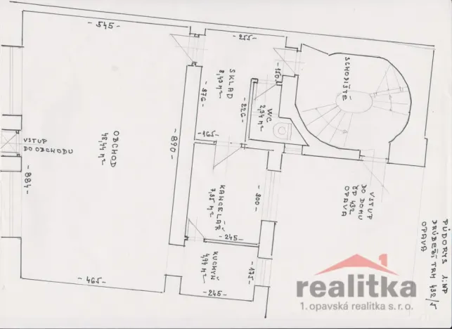 Pronájem obchodního prostoru, Opava - Město, Drůbeží trh, 70 m2