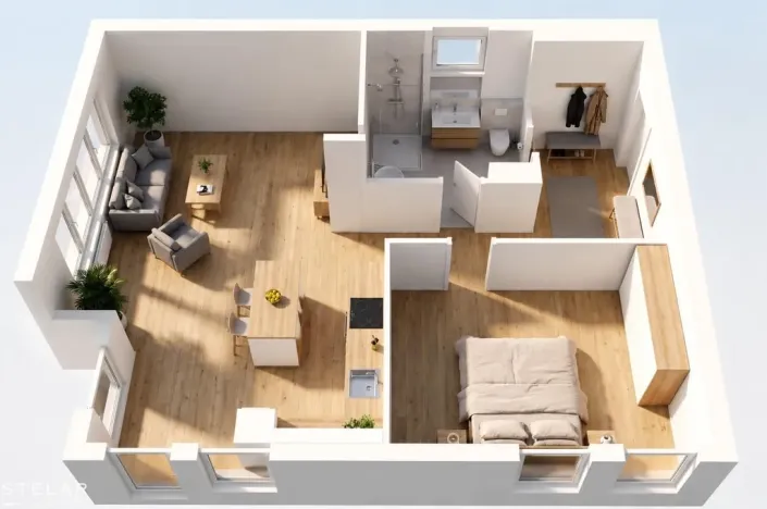 Prodej rodinného domu, Lančov, 62 m2