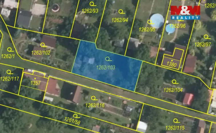 Prodej zahrady, Chvaletice, 351 m2