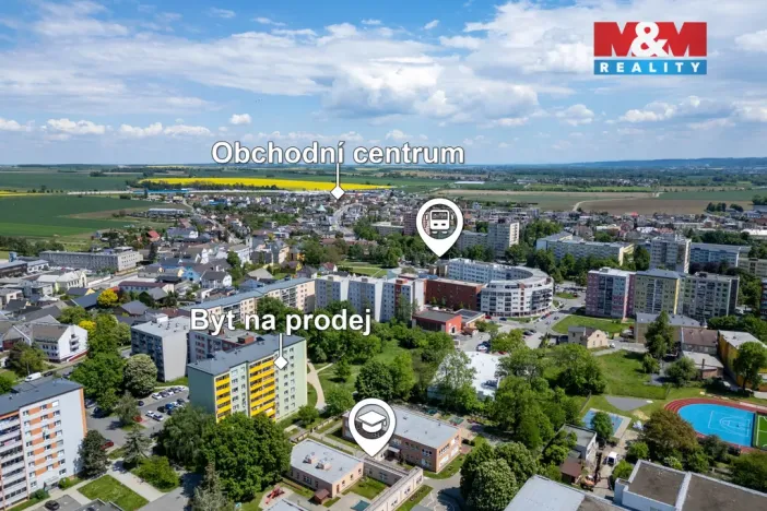 Prodej bytu 1+1, Opava - Kateřinky, Šrámkova, 38 m2