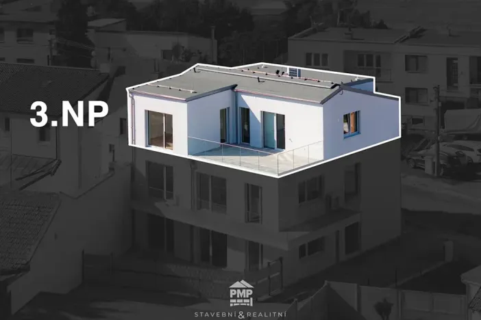 Prodej bytu 3+kk, Nebovidy, 76 m2