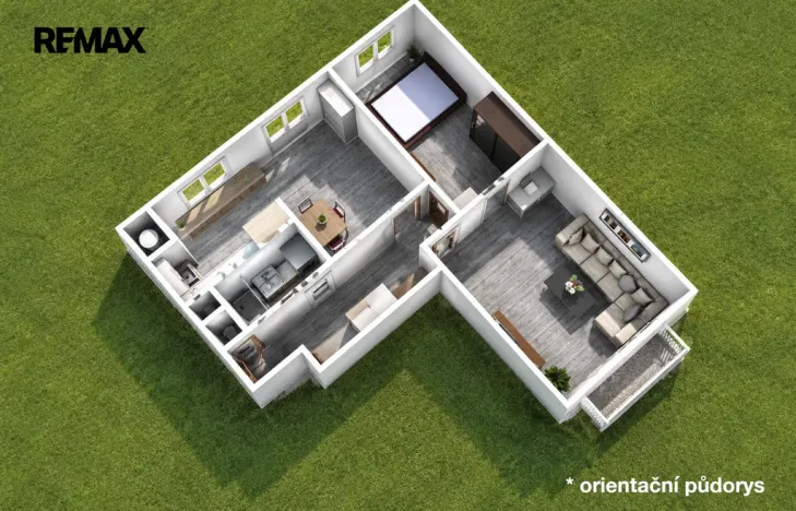 Pronájem bytu 3+kk, Olomouc - Nová Ulice, Wolkerova, 63 m2