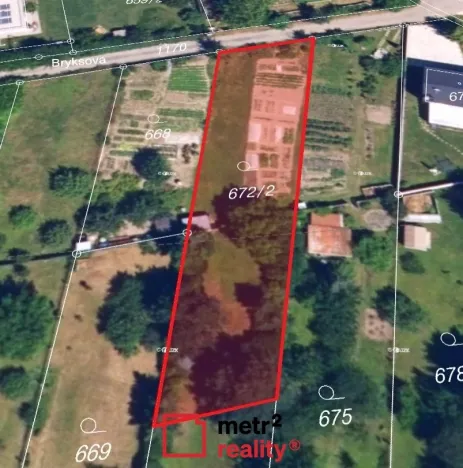 Prodej pozemku pro bydlení, Olomouc - Slavonín, 724 m2