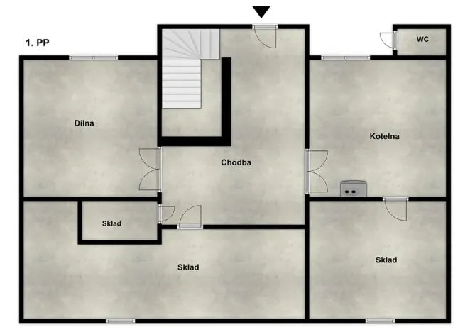 Prodej vícegeneračního domu, Beroun, Husova, 420 m2