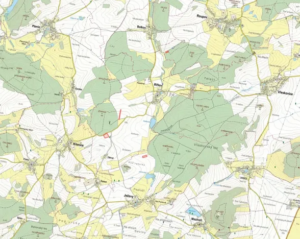 Prodej podílu pole, Biřkov, 9293 m2