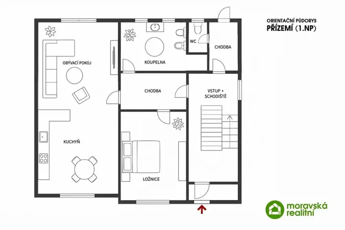 Prodej rodinného domu, Moravský Krumlov, Zahradní, 200 m2