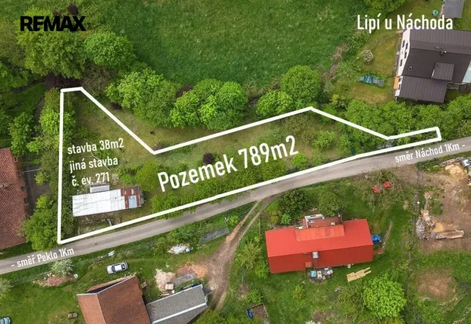 Prodej zemědělské usedlosti, Náchod - Lipí, 30 m2