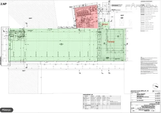 Pronájem kanceláře, Praha - Libeň, Drahobejlova, 705 m2