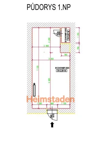 Pronájem obchodního prostoru, Karviná - Nové Město, Janského, 23 m2