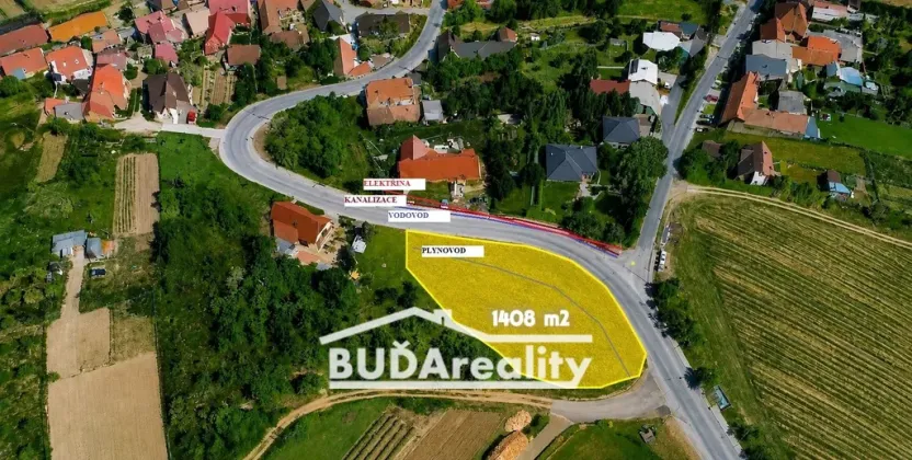Prodej pozemku pro bydlení, Polešovice, 1408 m2