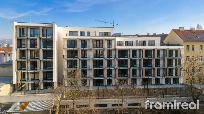Pronájem bytu 2+kk, Brno, Dornych, 39 m2