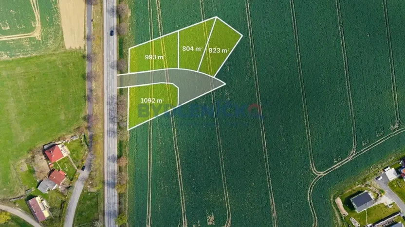 Prodej pozemku pro bydlení, Chotýčany, 804 m2