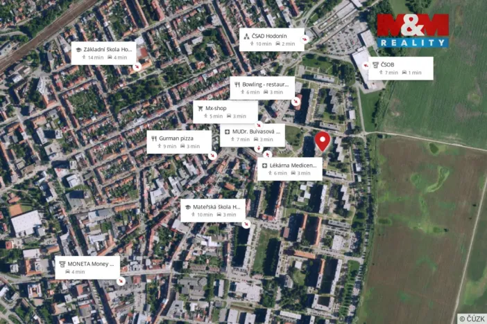 Prodej bytu 1+1, Hodonín, Vřesová, 32 m2