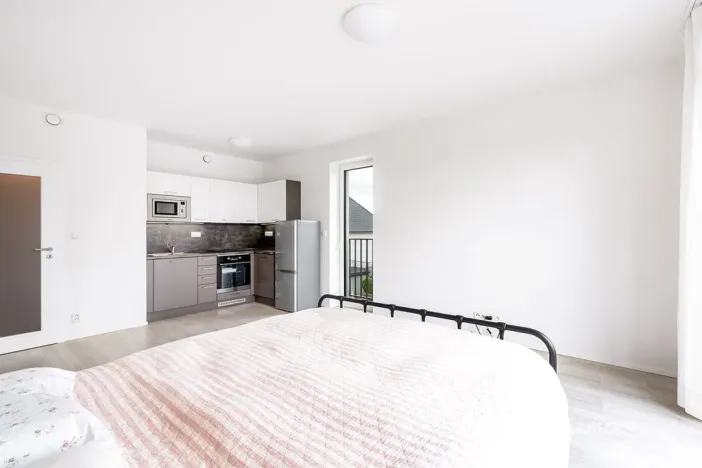 Pronájem bytu 1+kk, Praha - Lhotka, U Nového dvora, 31 m2