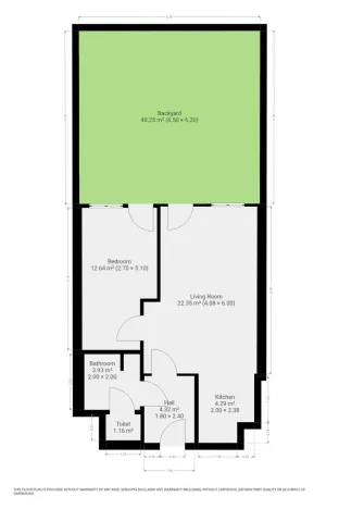 Pronájem bytu 2+kk, Praha - Vysočany, Gerstelova, 52 m2