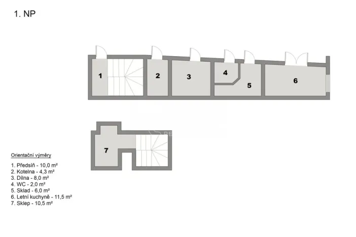 Prodej rodinného domu, Velvary, Pražská, 217 m2