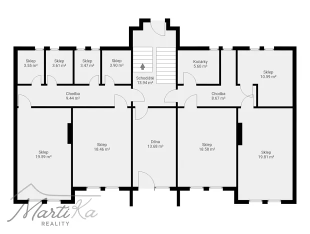 Prodej činžovního domu, Mokrovraty, 290 m2