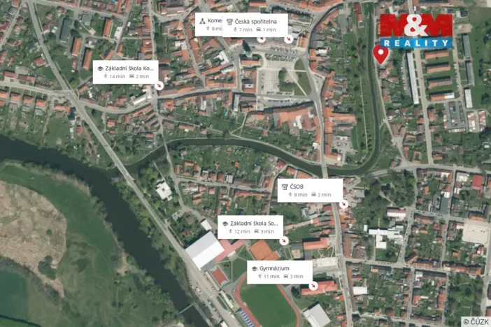 Prodej rodinného domu, Soběslav - Soběslav II, Chvalovského nábřeží, 120 m2