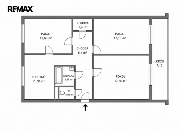 Prodej bytu 3+1, Hradec Králové - Pražské Předměstí, Jungmannova, 74 m2