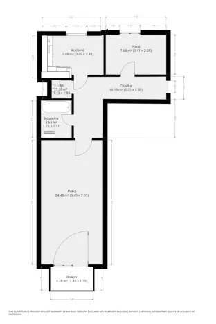 Pronájem bytu 2+1, Brno, bratří Žůrků, 54 m2
