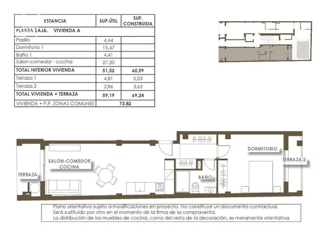 Prodej bytu 2+kk, Torrevieja, Alicante, Španělsko, 60 m2