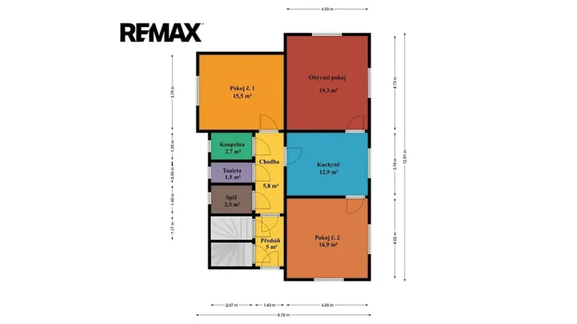 Prodej vícegeneračního domu, Nový Bor, Gen. Svobody, 260 m2