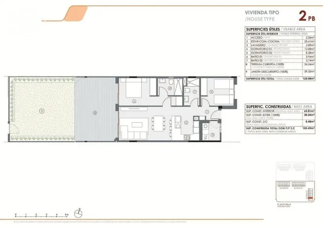 Prodej bytu 3+kk, Torrevieja, Alicante, Španělsko, 65 m2