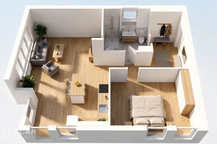 Prodej chalupy, Lančov, 62 m2