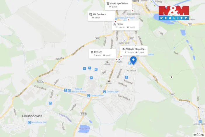Pronájem bytu 2+kk, Žamberk, Školská, 35 m2