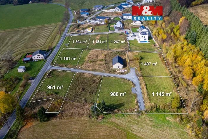 Prodej pozemku pro bydlení, Jeseník, 1161 m2