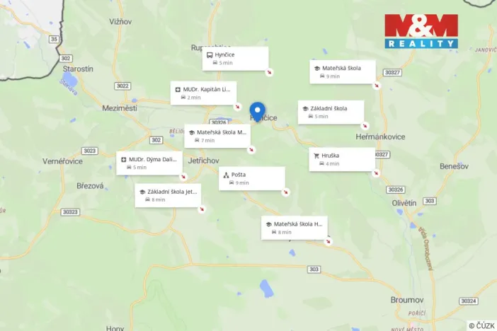 Pronájem bytu 2+1, Hynčice, 63 m2