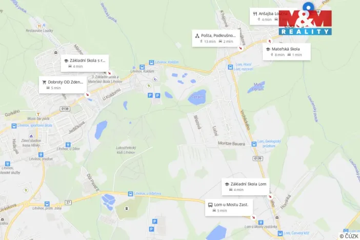 Prodej bytu 2+kk, Lom - Loučná, Libkovická, 42 m2