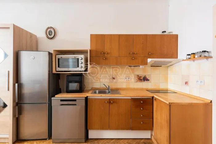 Prodej bytu 1+kk, Praha - Vinohrady, náměstí Jiřího z Lobkovic, 25 m2