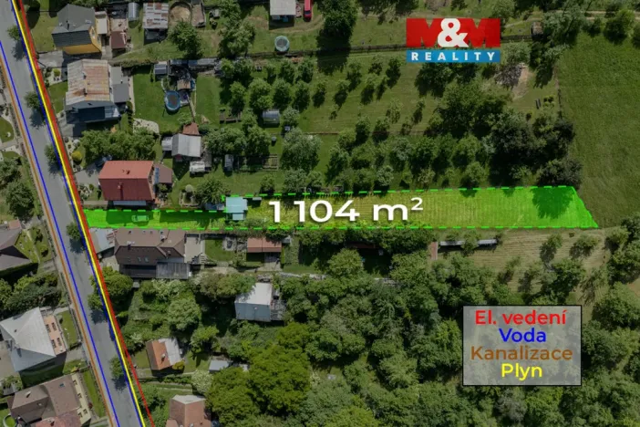 Prodej pozemku pro bydlení, Loučka, 1104 m2