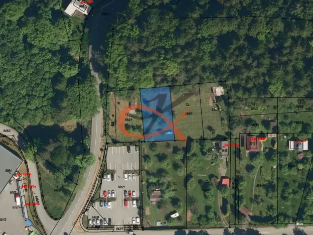 Prodej pozemku pro bydlení, Rožnov pod Radhoštěm, 736 m2